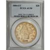Image 1 : 1884-CC $20 AU50 PCGS