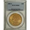 Image 1 : 1885-S $20 MS62 PCGS