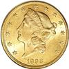 Image 1 : 1898 $20 MS63 PCGS