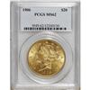 Image 3 : 1906 $20 MS62 PCGS