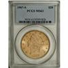 Image 1 : 1907-S $20 MS63 PCGS