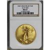 Image 3 : 1907 $20 High Relief, Flat Rim MS67 NGC