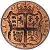 Image 2 : 1773 1/2P Virginia Halfpenny, Period MS64 Red