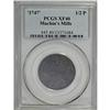 Image 3 : 1747 1/2P Machin's Mills Halfpenny XF40 PCGS