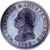 Image 1 : 1783 1C Washington & Independence Cent, Draped