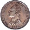 Image 1 : 1783 1C Washington & Independence Cent, Draped