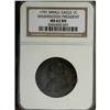 Image 3 : 1791 1C Washington Small Eagle Cent MS62 Brown