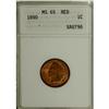 Image 1 : 1890 1C MS65 Red ANACS