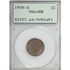 Image 1 : 1908-S 1C MS64 Red and Brown PCGS