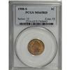Image 3 : 1908-S 1C MS65 Red PCGS