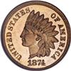 Image 1 : 1874 1C PR66 Cameo NGC