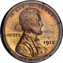 1913 1C PR65 Red and Brown PCGS