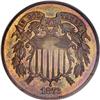 Image 1 : 1873 2C Open 3 PR64 Red and Brown PCGS