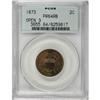 Image 3 : 1873 2C Open 3 PR64 Red and Brown PCGS