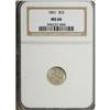 Image 1 : 1851 3CS MS66 NGC