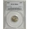 Image 1 : 1869 3CN MS66 PCGS