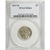Image 1 : 1917-D 5C MS64 PCGS