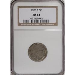 1923-S 5C MS63 NGC