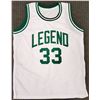 Image 4 : LARRY BIRD SIGNED PRO STYLE JERSEY (BECKETT COA)