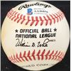 Image 2 : HANK AARON SIGNED RAWLINGS BASEBALL (BECKETT LOA)