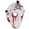 Image 2 : Ari Lehman Signed "Friday the 13th" Mask Inscribed "F**k Freddy! He's My Bitch" (Lehman Hologram)