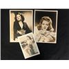 Image 1 : VINTAGE AUTOGRAPHED PHOTOS LOT