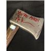 Image 1 : ARI LEHMAN SIGNED "FRIDAY THE 13th" JASON VOORHEES AXE w/ COA