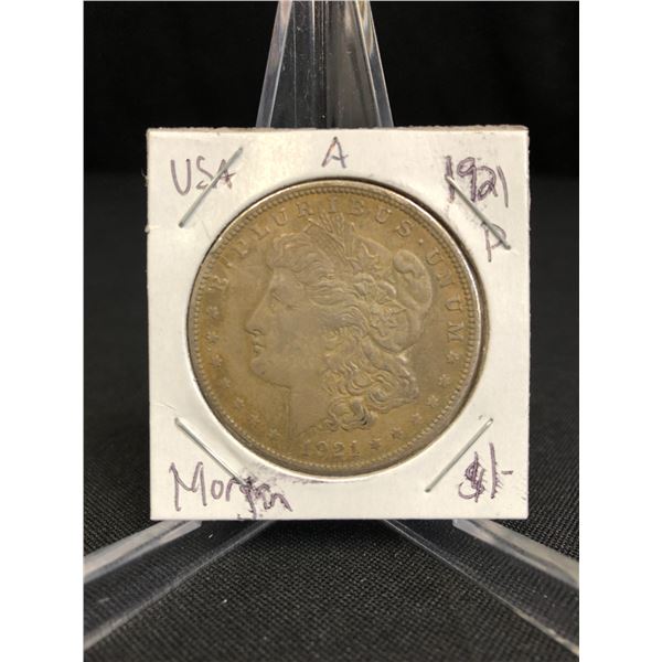 1921 USA MORGAN SILVER DOLLAR