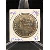 Image 1 : 1880 USA MORGAN SILVER DOLLAR (PHILADELPHIA MINTED)