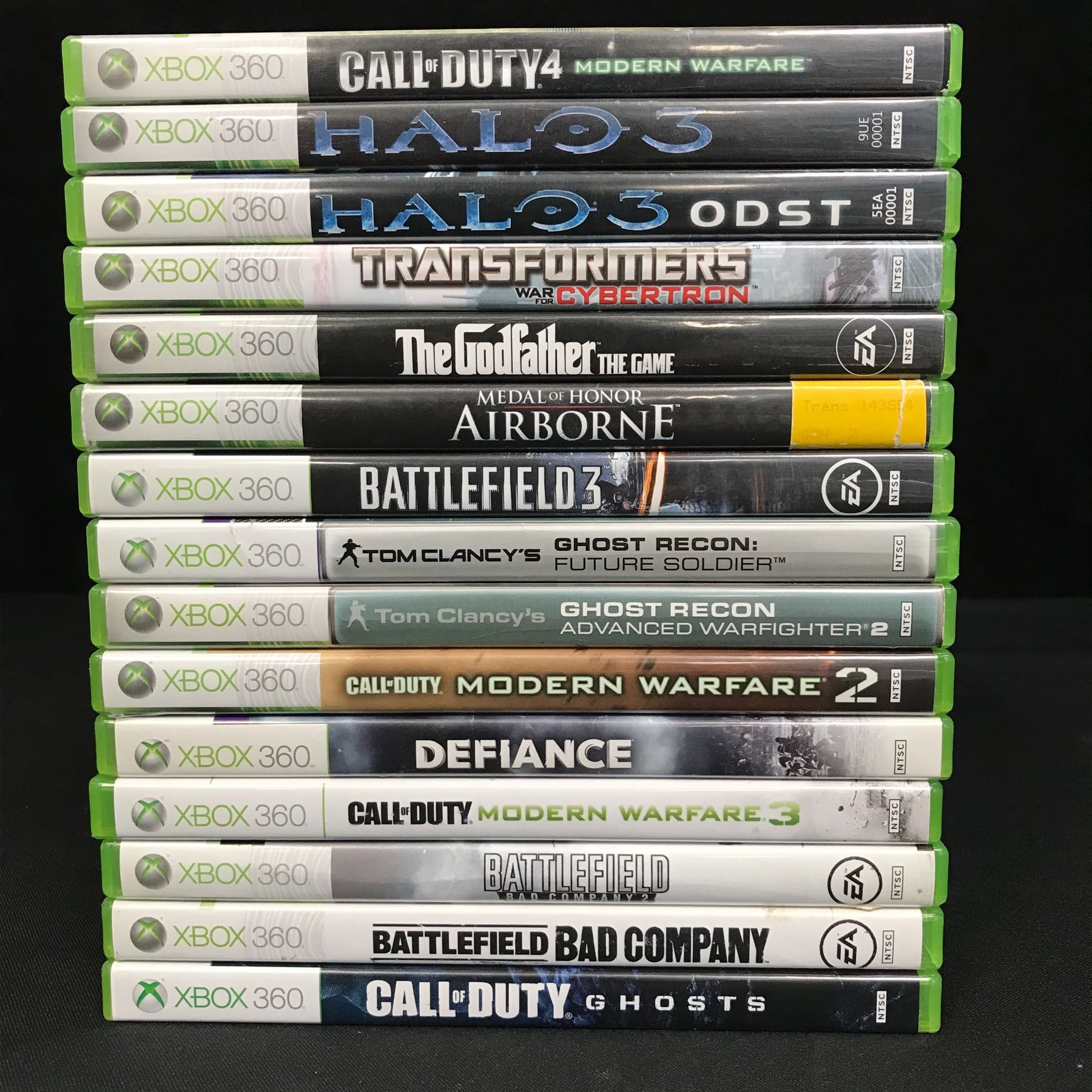 XBOX 360 VIDEO GAME LOT