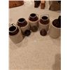 Image 2 : 5 Assorted Clay Jugs