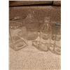 Image 4 : 15 Piece Assorted Glass Bottles/Jugs