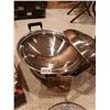 Image 2 : Wok Topper & Stainless Steel Wok with Stand - Steamer - Tray - Pyrex Dish