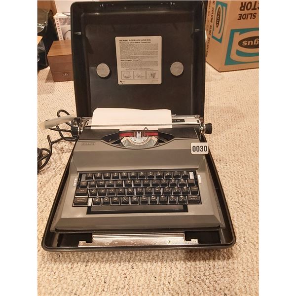 Sears Electric Typewriter Model 704 53120