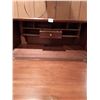 Image 4 : Vintage Writing Desk with Working Lock 39"H x 29.5"W x 15.5"D