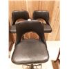 Image 1 : 3 Black Barstools