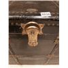 Image 3 : Steamer Trunk 24"H x 35.5"W x 22"D Comes with Key for Lock