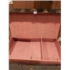 Image 4 : Steamer Trunk 24"H x 35.5"W x 22"D Comes with Key for Lock