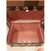Image 5 : Steamer Trunk 24"H x 35.5"W x 22"D Comes with Key for Lock