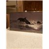Image 2 : Teardrop Picture 35"W x 23"H - Dolphin Picture 30"W x 17.5"H
