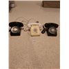 Image 1 : 3 Rotary Phones