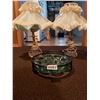 Image 1 : 2 Matching Bedside Lamps - Tealight Candle Holder