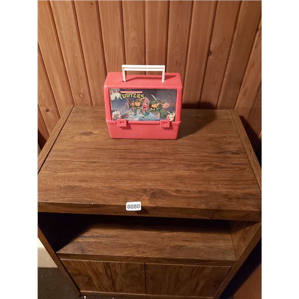 Microwave Stand 33.5"H x 27"W x 18.5"D - Ninja Turtles Lunch Box - Roller Skates