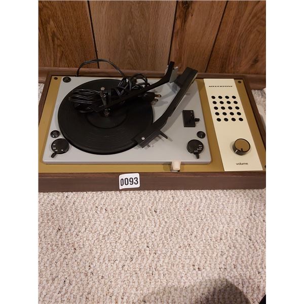 Silvertone Record Player (Working Condition) - Sanyo Tape Recorder