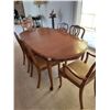 Image 1 : Vintage Dining Table with 6 Chairs 70"L x 40"W x 28"H