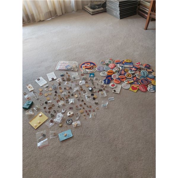 Assorted Pins & Badges