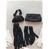 Image 2 : 6 Pairs Vintage Ladies Gloves - 2 Vintage Handbags