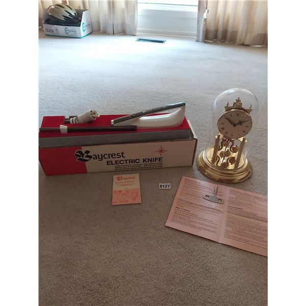 Baycrest Electric Knife - Gebrauchsanweisung Clock