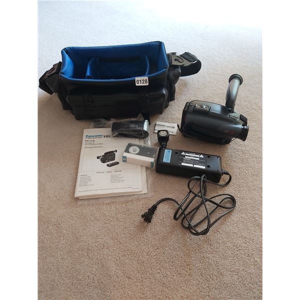 Panasonic Palmcorder PV-11-K with Carrying Bag