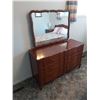 Image 1 : Chest of Drawers with Mirror 54.5"W x 32"H (63"H with Mirror) 19.5"D